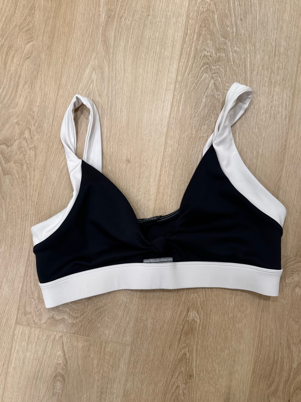 Greyson Black and White Sports Bralette